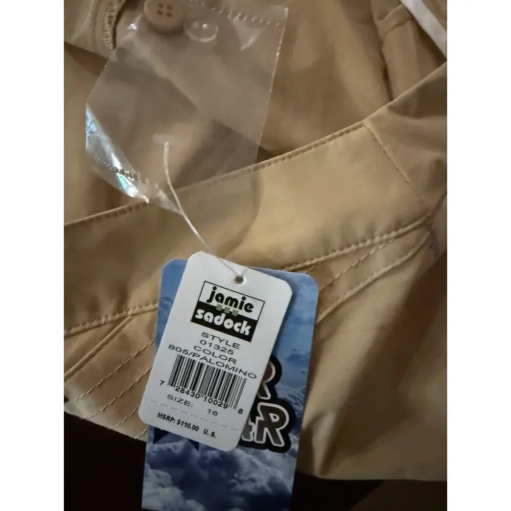 Jamie Sadock Palomino Golf Skirt Tan Size 18 - Picture 7 of 7